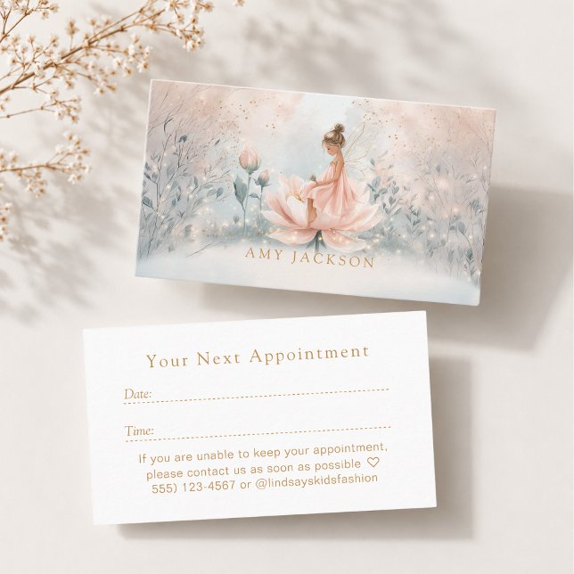 Whimsical Fairy Appointment Card (Whimsical Fairy Appointment Card)