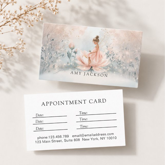 Whimsical Fairy Appointment Card (Whimsical Fairy Appointment Card)