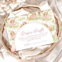 Whimsical Fairy Baby Shower Diapper Raffle