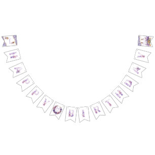 Whimsical Fairy Birthday Party Bunting
