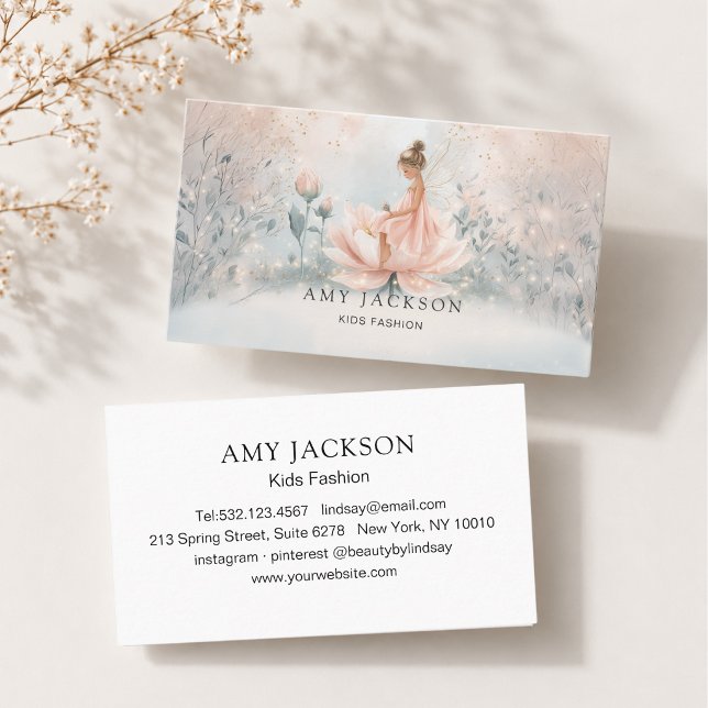 Whimsical Fairy Business Card (Whimsical Fairy Business Card)