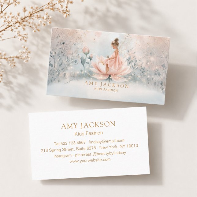 Whimsical Fairy Business Card (Whimsical Fairy  Business Card)