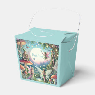 Whimsical Fairy Garden Enchanted Birthday Favour Box