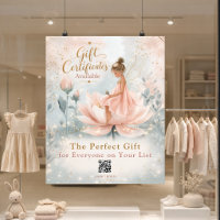 Whimsical Fairy Gift Certificate QR Code Promo