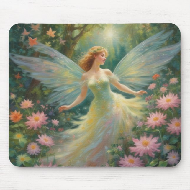 Whimsical Fairy Mousepad (Front)