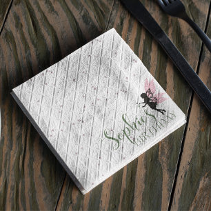 Whimsical Fairy Party  Napkin