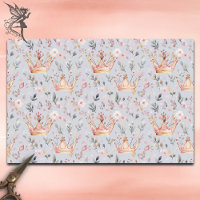 Whimsical Fairy Queen Magical Crown Pastel Pink