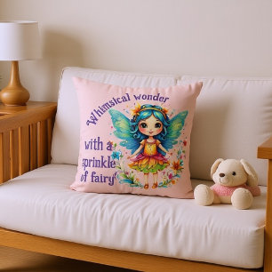 Whimsical Fairy Sparkle Cushion