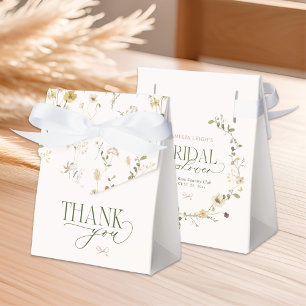 Whimsical Fairytale Garden & Bows Bridal Shower Favour Box