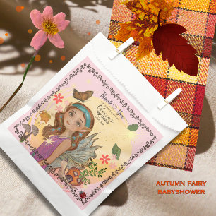 Whimsical Fall Woodland Fairy Baby Shower Favour Bags