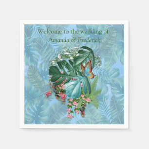 Whimsical Fantasy World with a Tropical Flavour Napkin