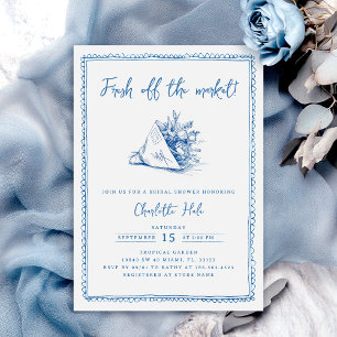 Whimsical Farmers Bridal Shower Invitation