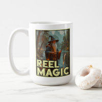 Whimsical Fishing Wizard