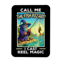Whimsical Fishing Wizard