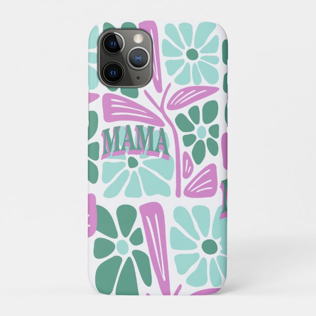 Whimsical Floral Mum  Case-Mate iPhone Case (Back)