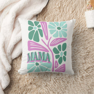 Whimsical Floral Mum  Cushion