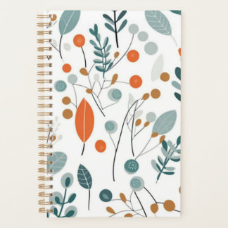 Whimsical Floral Patterns Planner