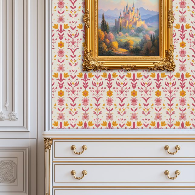 Whimsical Floral Princesscore Wallpaper (Whimsical Floral Princesscore Wallpaper)