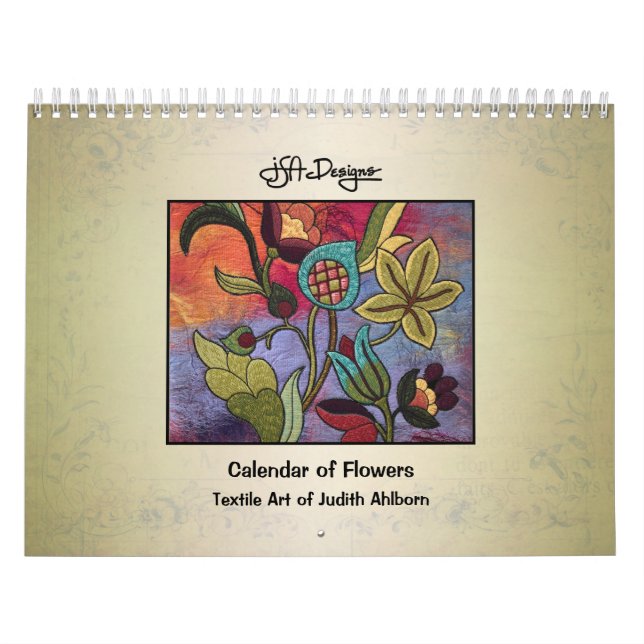 Whimsical Flower Calendar (Cover)