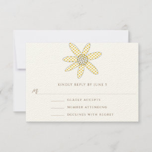 Whimsical Flower Tree Wedding Response Cards