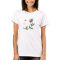 Whimsical flower with butterfly t shirt