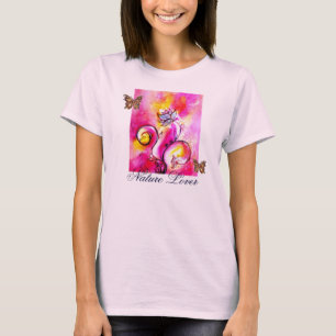 WHIMSICAL FLOWERS  AND BUTTERFLIES NATURE LOVER T-Shirt