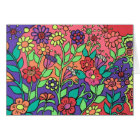 Whimsical FLowers Card