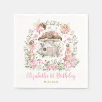 Whimsical Forest Fairy Tea Party Girls Birthday
