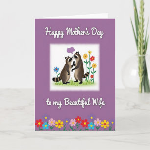 Whimsical Forest Mothers Day Card