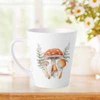 Whimsical Forest Mushroom Vintage Farmhouse 