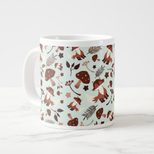 Whimsical Fox Large Coffee Mug