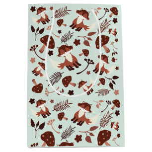 Whimsical Fox Medium Gift Bag