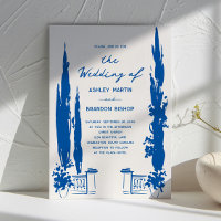 Whimsical French Blue Garden Pastoral Wedding 