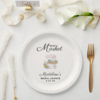 Whimsical Fresh Off The Market Bridal Shower