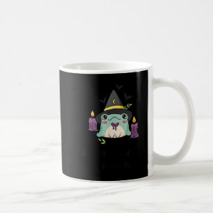 Whimsical Frog Wizard Off To Commit Tom Foolery Fr Coffee Mug