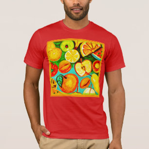 Whimsical Fruit Pattern. Buy Now T-Shirt