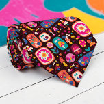 Whimsical Fun Custom Necktie Tie<br><div class="desc">Whimsical Fun Custom Necktie: A statement piece that adds a touch of retro fashion to any outfit. This eye-catching design is perfect for those who love pop culture and unique accessories. Ideal for expressing your personal style and making a memorable impression.</div>