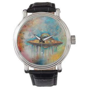 Whimsical Fun UFO Watch