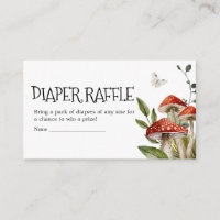 Whimsical Fungi Mushroom Fall Diaper Raffle