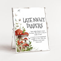 Whimsical Fungi Mushroom Fall Late Night Diapers