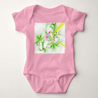 Whimsical Garden Abstract Baby Bodysuit
