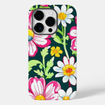 Whimsical Garden Blooms: Funny Floral Phone Cases