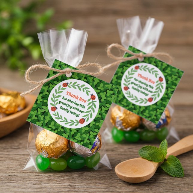 Whimsical Garden Party Thank You Tag (Creator Uploaded)