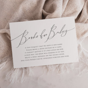 Whimsical Gender Neutral Books For Baby Enclosure Card