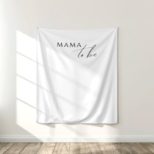 Whimsical Gender Neutral Mama To Be Backdrop Tapestry