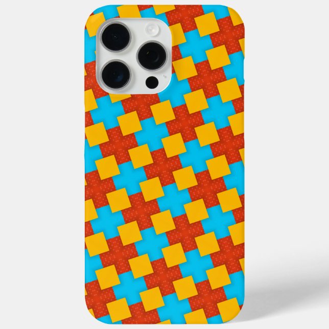 Whimsical Geometric Pattern Case-Mate iPhone Case (Back)