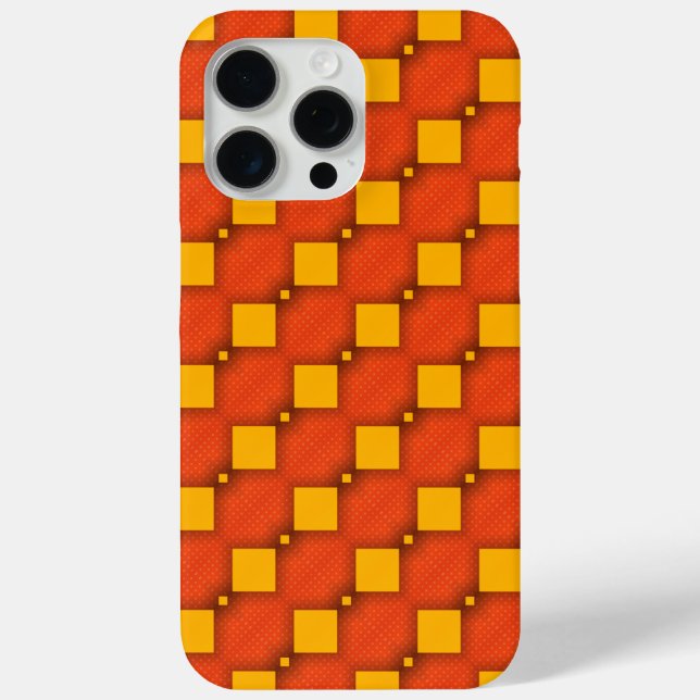 Whimsical Geometric Pattern Case-Mate iPhone Case (Back)