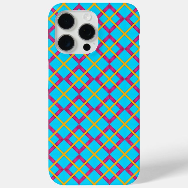 Whimsical Geometric Pattern Case-Mate iPhone Case (Back)
