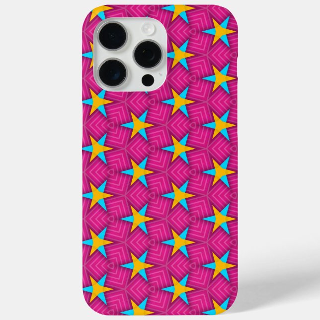Whimsical Geometric Pattern Case-Mate iPhone Case (Back)