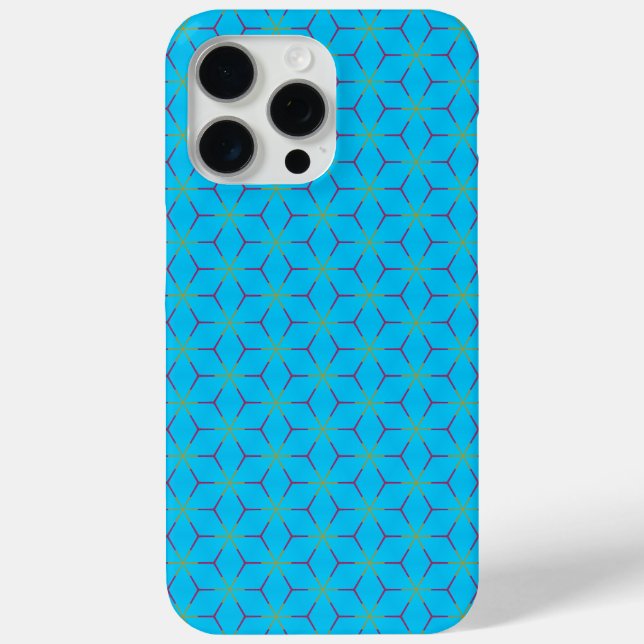 Whimsical Geometric Pattern Case-Mate iPhone Case (Back)